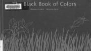 book cover featuring gray grass and insects on a black background