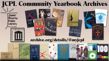 Arranged yearbook covers