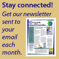 Get our newsletter in your email each month.