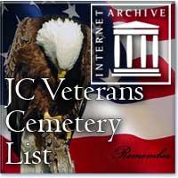 JC Veterans Cemetery List at the Internet Archive